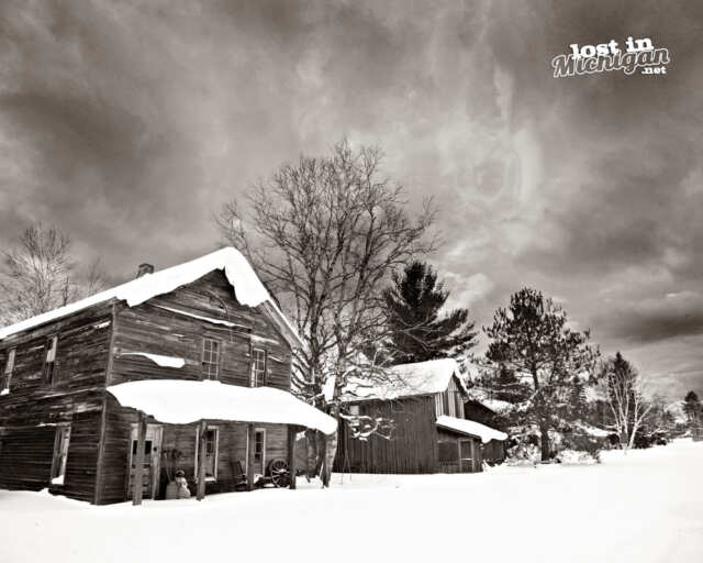 Lost In Michigan The Haunted Ghost Town of Sheldrake MichiganThe